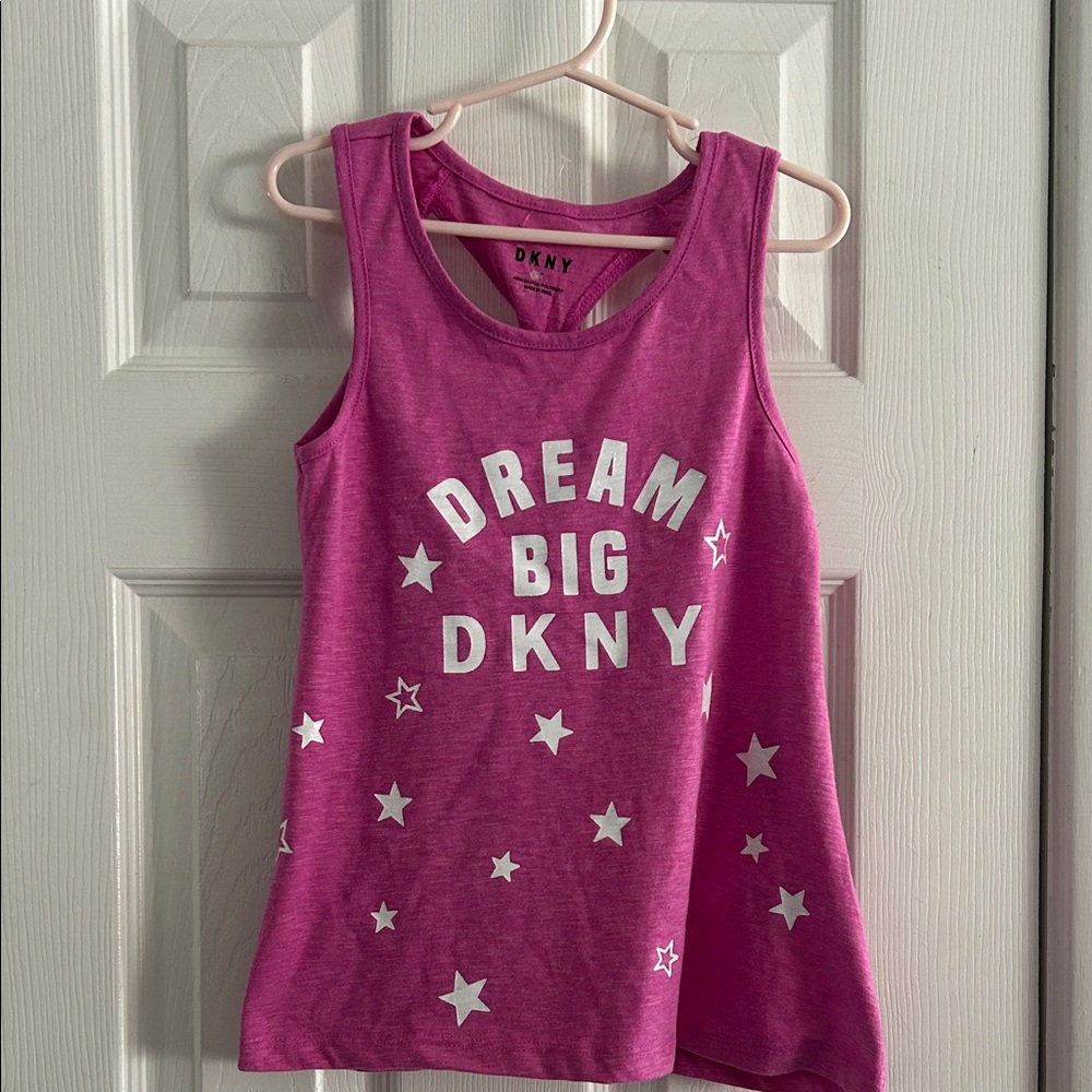 DKNY RACERBACK TANK TOP SIZE 7 NWT